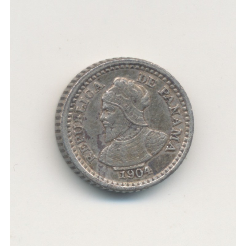 Panama - 2 1/2 Centesimos 1904 - argent - TTB