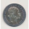 Hongrie - 1 Florin 1881 Vienne - argent - SUP