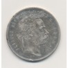 Hongrie - 1 Florin 1879 Vienne - argent - TTB+