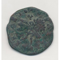 Italie - 3 Tornesi 1648 - Naples - Henri de Lorraine - cuivre - TB 2