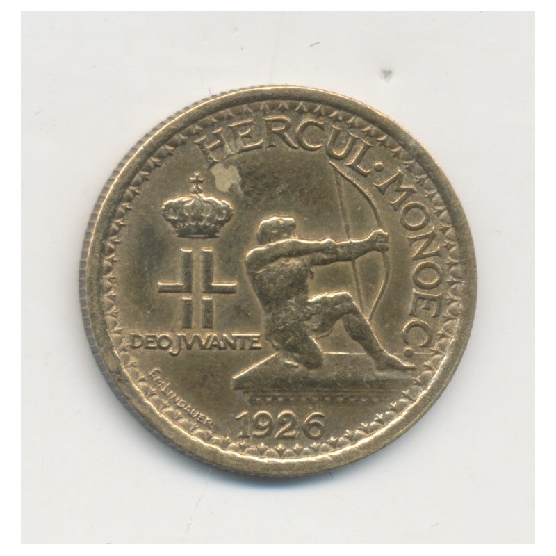 Monaco - 50 Centimes 1924 Poissy - Louis II - TTB+