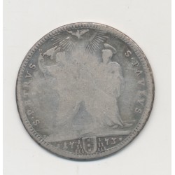Vatican - Testone 1773 - Clement XIV - argent - TB 2