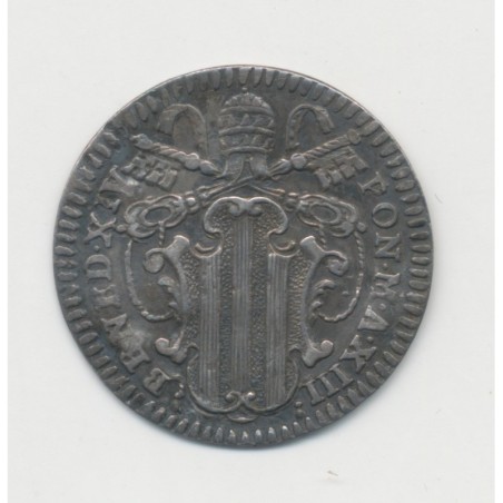 Vatican - Grosso - Benoit XIV - argent - TTB