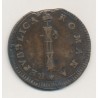 Italie - 2 Baiocchi - ND - République romaine - cuivre - TTB