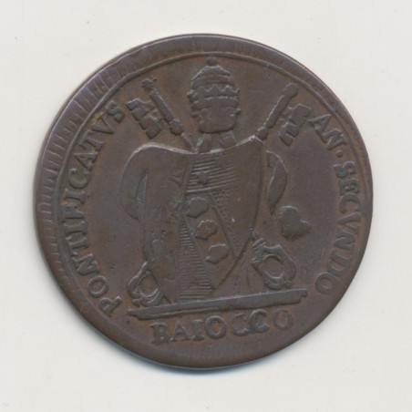 Vatican - 1 Baiocco 1802 Rome - Pie VII - TB