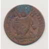 Vatican - 1 Baiocco 1801 Rome - Pie VII - TB+