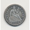 Etats-Unis - 1 Dime 1854 O - Nouvelle Orléans - TB/TB+
