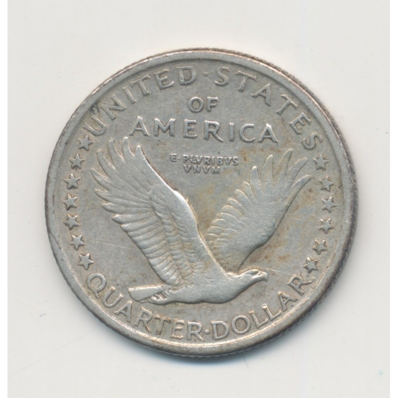 Etats-Unis - 1/4 Dollar 1917 Philadelphie - TB