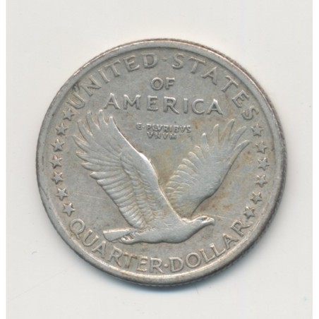 Etats-Unis - 1/4 Dollar 1917 Philadelphie - TB
