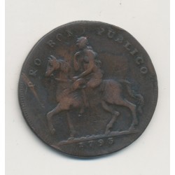 Angleterre - 1/2 Penny Coventry Token - 1793 Birmingham - TB+ 2