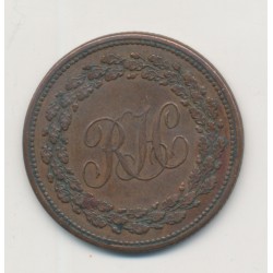 Angleterre - 1/2 Penny Token - 1811 - cuivre - TB+ 2