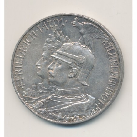 Allemagne - 5 Marks 1901 A - Prusse - TTB+