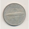 Allemagne - 3 Reichsmark 1930 G Karlsruhe - Graf Zeppelin - argent - SUP