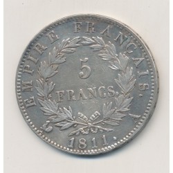 5 Francs Napoléon empereur - 1811 A Paris 2