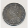 Indes Anglaises - 1 Roupie 1862 - Victoria - argent - TTB