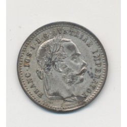 Autriche - 10 Kreuzer 1872 - François Joseph I - argent - TTB+