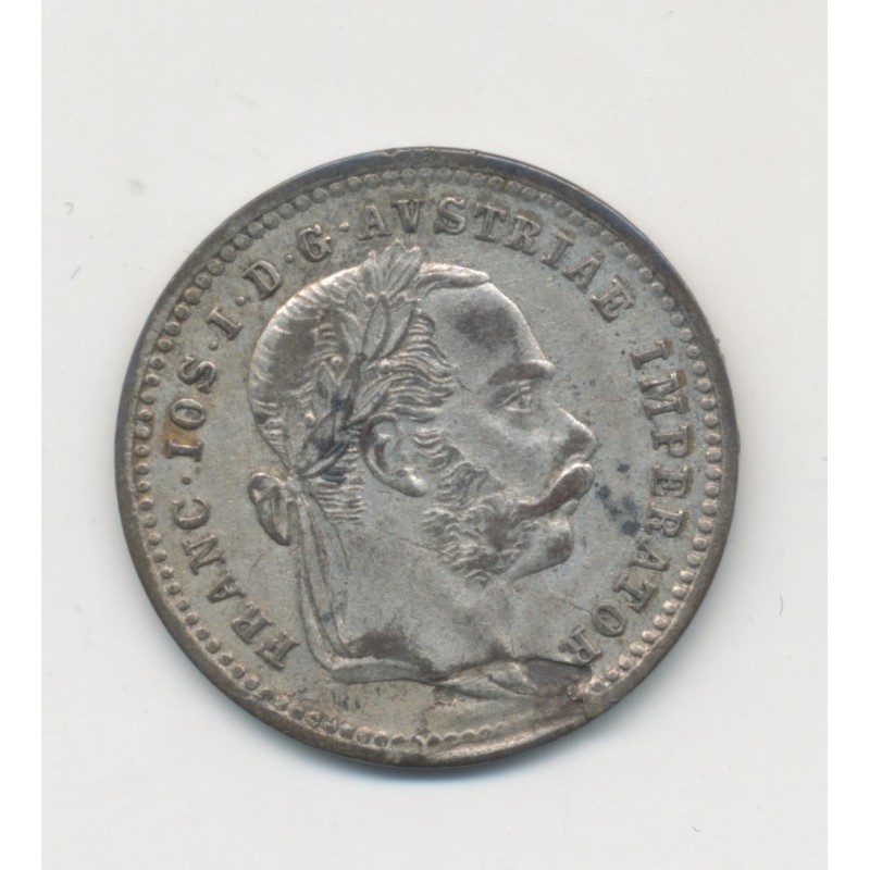 Autriche - 10 Kreuzer 1872 - François Joseph I - argent - TTB+