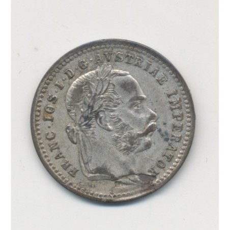 Autriche - 10 Kreuzer 1872 - François Joseph I - argent - TTB+