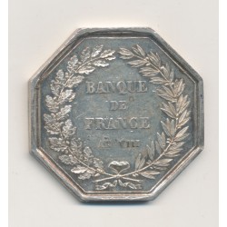 Jeton - banque de France - AN VIII - argent 25g - TTB+ 2