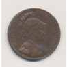 Angleterre - 1/2 Penny Lancaster Token - 1792 - cuivre - TB