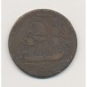 Angleterre - 1/2 Penny Portsea Token - Hampshire 1794 - cuivre - TB