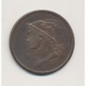 Angleterre - Token mercure et brittania - cuivre - TB