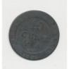 10 Centimes à l'N couronné - 1808 A Paris - TTB