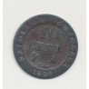 10 Centimes à l'N couronné - 1809 A Paris - TB+