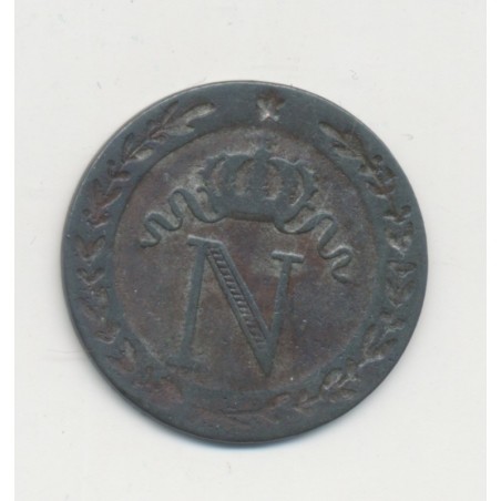 10 Centimes à l'N couronné - 1809 A Paris - TB+