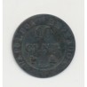 10 Centimes à l'N couronné - 1809 A Paris - TB