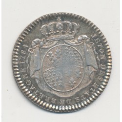 Jeton - Louis XVI - États de bretagne - 1784 - argent - SUP 2