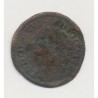 Louis XVI - 1/2 Sol - 1781 H la rochelle - cuivre - TB