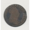 Louis XIV - Liard de France - 1655 B étoile - pont de l'arche - cuivre - B/TB