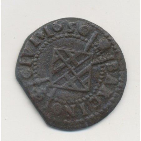 Louis XIV - Sizain 1650 Barcelone - Franco-Catalan - TB+/TTB