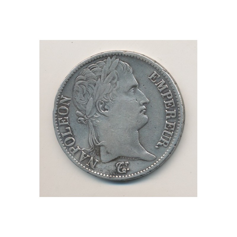 5 Francs Napoléon empereur - 1814 H La Rochelle