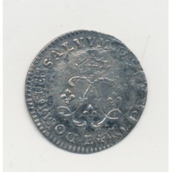 Louis XIV - 4 Sols aux 2L - 1692 E Tours - TB/TB+