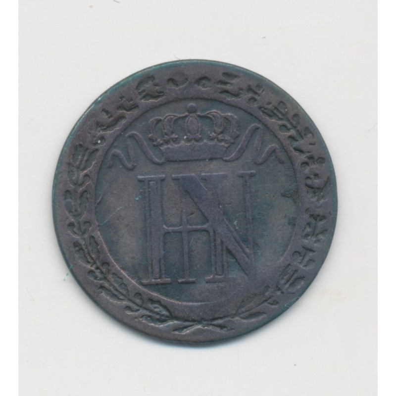 Allemagne - Westphalie - 10 Centimes 1812 C Cassel - cuivre - TTB