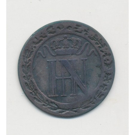 Allemagne - Westphalie - 10 Centimes 1812 C Cassel - cuivre - TTB