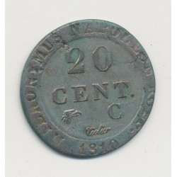 Allemagne - Westphalie - 20 centimes 1810 C Cassel - TB+