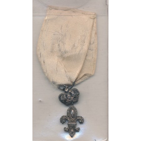 Décoration du lys - en argent