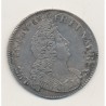 Louis XIV - Écu aux insignes - 1702 E Tours - réformé - TTB+/SUP