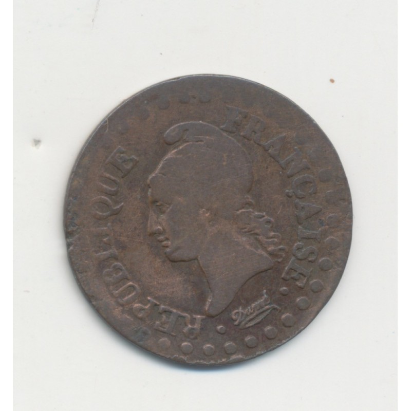 1 Centime Dupré - AN 6 A Paris - TB