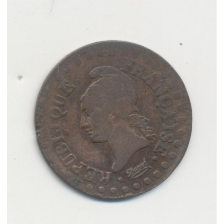 1 Centime Dupré - AN 6 A Paris - TB