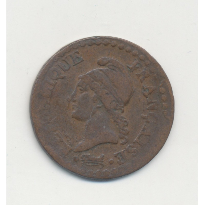1 Centime Dupré - AN 7 A Paris - TB