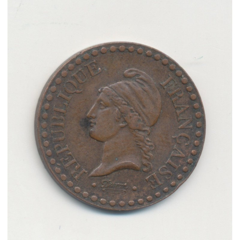 1 Centime Dupré - 1849 A Paris - TTB+
