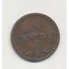 1 Centime Dupré - 1849 A Paris - TTB+