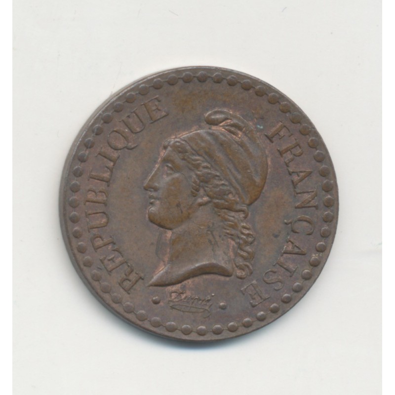 1 Centime Dupré - 1849 A Paris - SUP