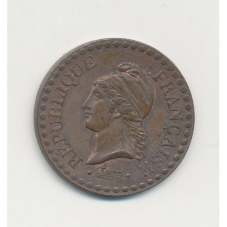 1 Centime Dupré - 1849 A Paris - SUP
