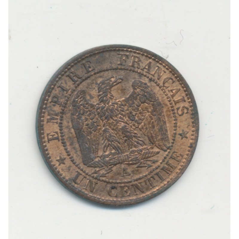 1 Centime Napoléon III - 1853 A Paris - Tête nue - TTB+