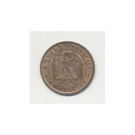 1 Centime Napoléon III - Tête laurée - 1862 K Bordeaux